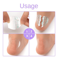 40pcs High Heels Protection Sticker Waterproof Pain Cushions Feet
