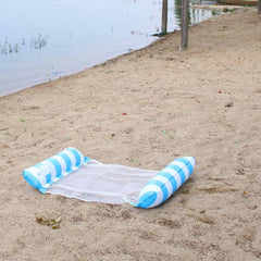 Inflatable Pool Floats for Adults with Air Pump & Lounge Chair