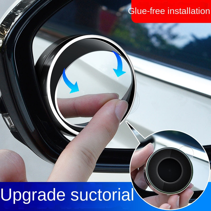 360° Adjustable Car Reversing Rearview Mirror Suction Cup