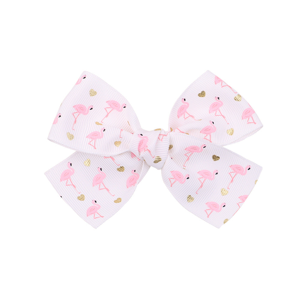 Girls Bowknot Hair Clips Kids Hair Bows Hairpin Headwear Accessories
