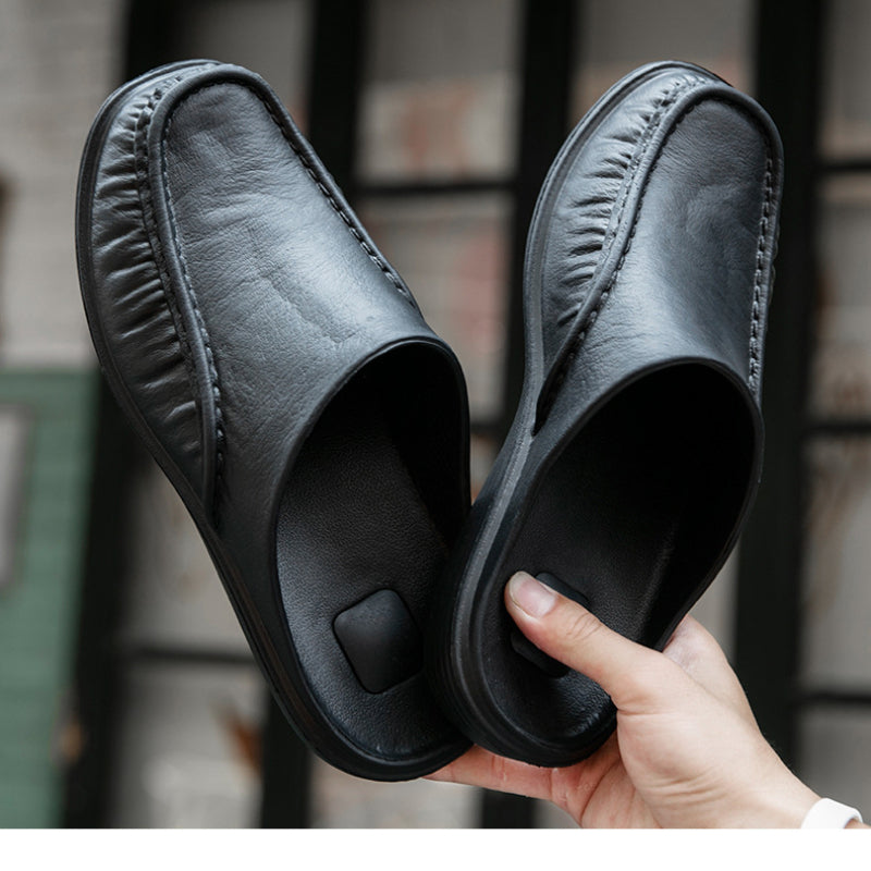 Men's Slip Resistant Comfy Slippers for Summer