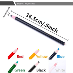 6pcs Colorful Sewing Tailor's Chalk Pencils Fabric Marker Pen