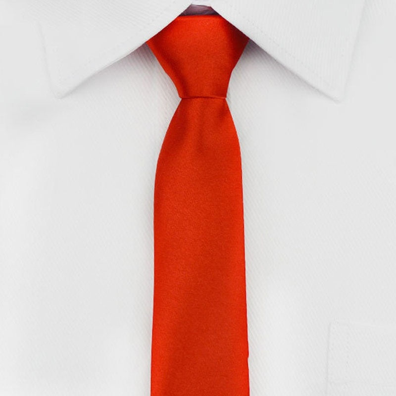Men's Casual Slim Zipper Neck Tie