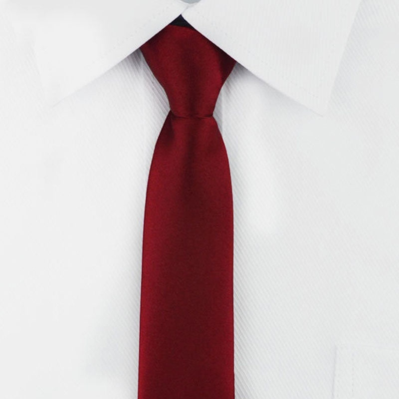 Men's Casual Slim Zipper Neck Tie