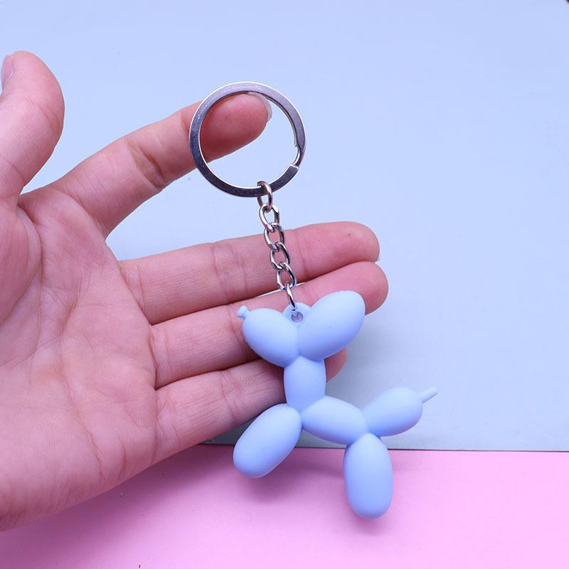 Cute Balloon Dog Keychain for Kids - Backpack School Bag Hanging Ornament