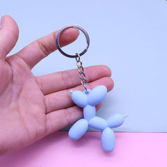 Cute Balloon Dog Keychain for Kids - Backpack School Bag Hanging Ornament