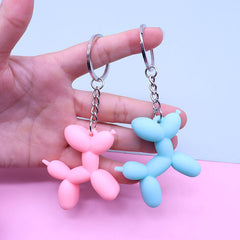 Cute Balloon Dog Keychain for Kids - Backpack School Bag Hanging Ornament
