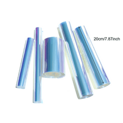 Aurora Laser Film Foil Resin Jewelry Stuff Rainbow Stickers