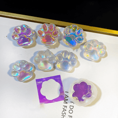 Aurora Laser Film Foil Resin Jewelry Stuff Rainbow Stickers