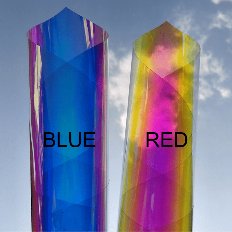 Aurora Laser Film Foil Resin Jewelry Stuff Rainbow Stickers