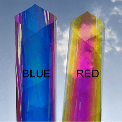 Aurora Laser Film Foil Resin Jewelry Stuff Rainbow Stickers