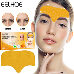 10 pcs Wrinkle Forehead Patches - Reduce Wrinkles and Fine Lines