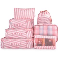 7 Pcs Travel Luggage Bags Clothes Storage Portable Bags