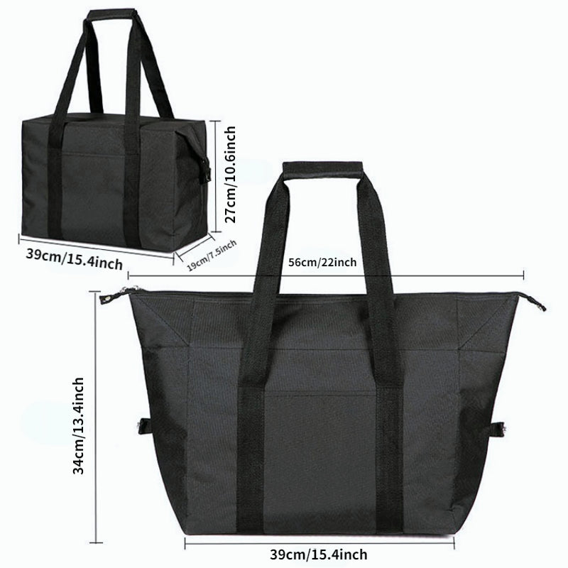 Portable Insulated Cooler Bag for Travel Hiking Beach Picnic BBQ Party