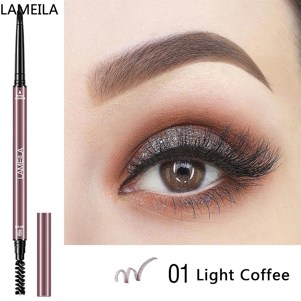 Waterproof Ultra Fine Brow Pencil for Precise Brow Definition