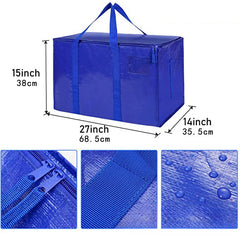 Large Storage Luggage Bag Zipper Organzier Lightweight