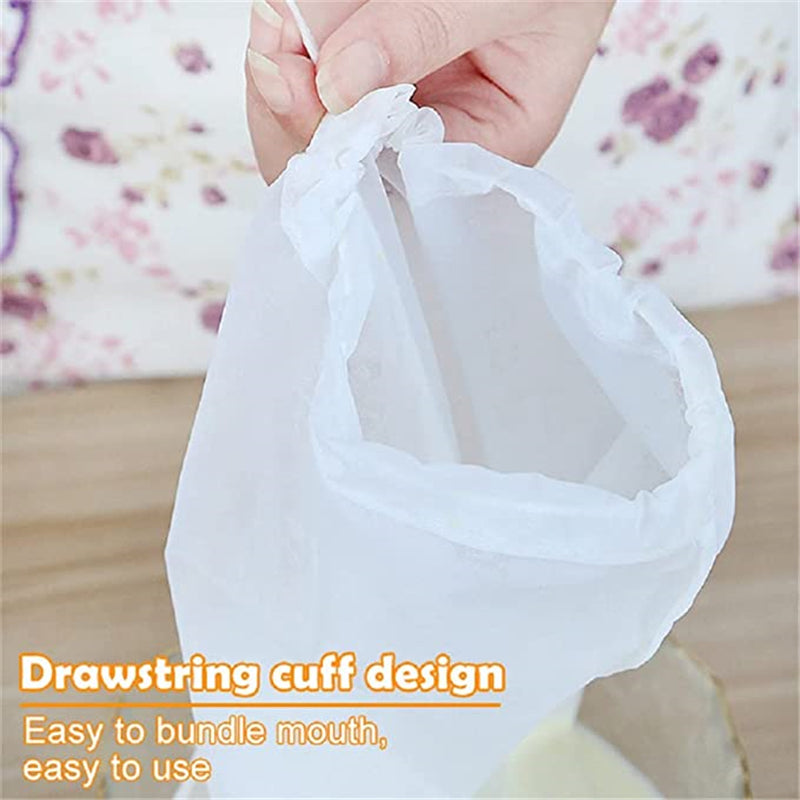 Nylon Fine Mesh Food Strainer Filter Bag Home Brewing 6 Sizes
