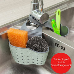 Sink Sponge Holder and Drain Basket Set