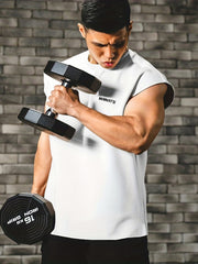 Men's Stretch Sleeveless Tank Top for Summer Gym Workout
