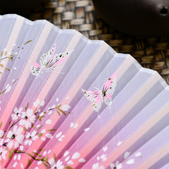 Chinese Style Folding Fan Retro Handheld Fan Ladies Folding Fan