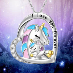 Unicorn Pendant Necklace Gift For Girls
