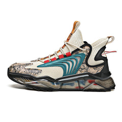Men's Lightweight Breathable Running Shoes Non-slip Sneakers