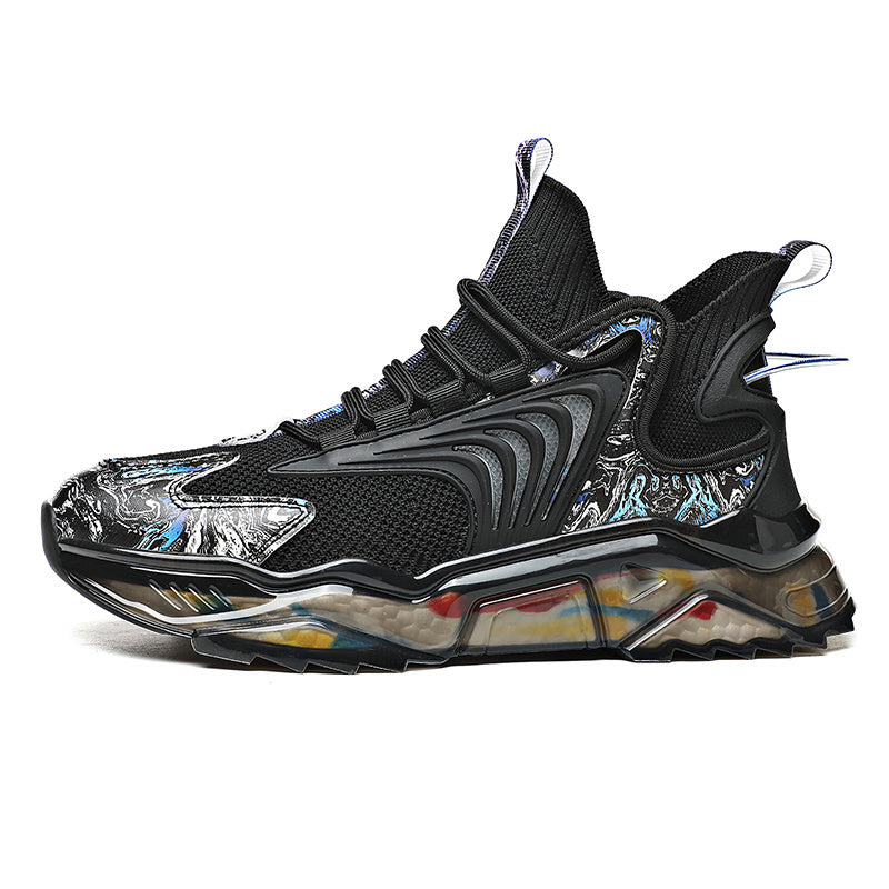 Men's Lightweight Breathable Running Shoes Non-slip Sneakers