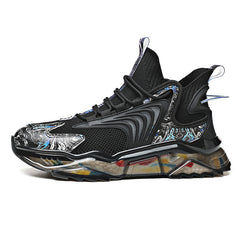 Men's Lightweight Breathable Running Shoes Non-slip Sneakers