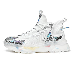 Men's Lightweight Breathable Running Shoes Non-slip Sneakers