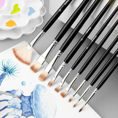 Nylon Brush Painting Set Art Gouache Brushes