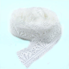 10Yards Elastic Lace Ribbon for DIY Dress Sewing Crafts and Wedding Party