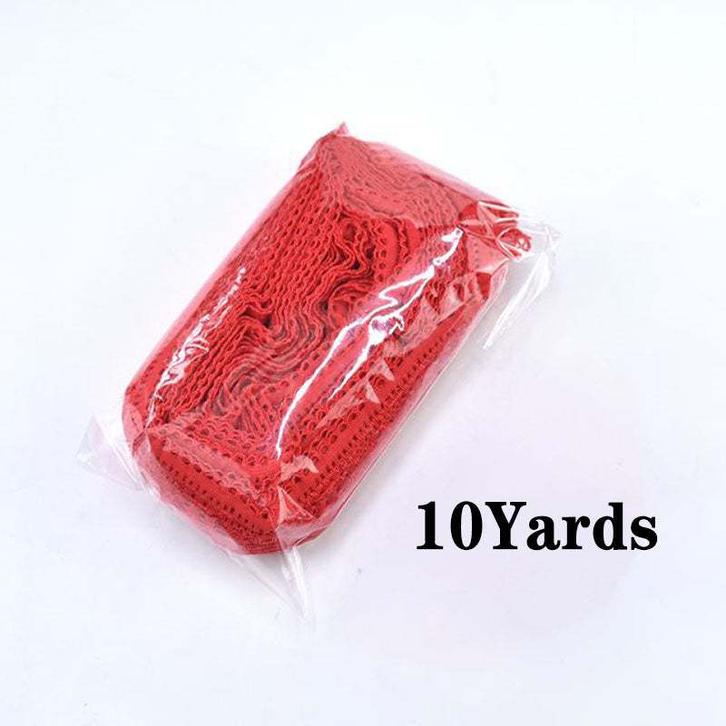 10Yards Elastic Lace Ribbon for DIY Dress Sewing Crafts and Wedding Party