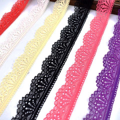 10Yards Elastic Lace Ribbon for DIY Dress Sewing Crafts and Wedding Party