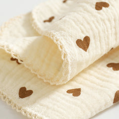 Soft Pattern Face Towel 9.84x9.84in Quick Drying Wash Cloth