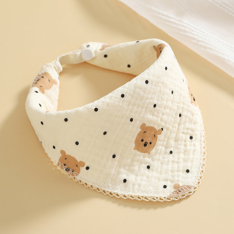 Soft Pattern Face Towel 9.84x9.84in Quick Drying Wash Cloth