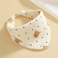 Soft Pattern Face Towel 9.84x9.84in Quick Drying Wash Cloth