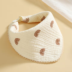 Soft Pattern Face Towel 9.84x9.84in Quick Drying Wash Cloth