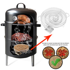 Cold Smoke Generator & BBQ Net Set