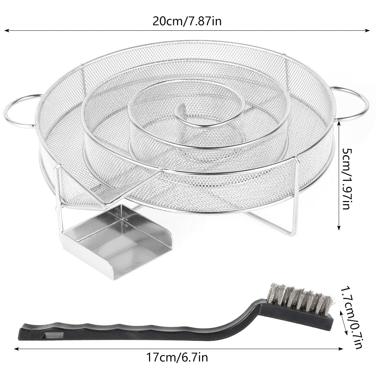 Cold Smoke Generator & BBQ Net Set