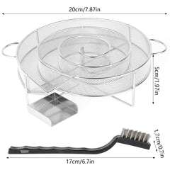 Cold Smoke Generator & BBQ Net Set
