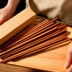 Wooden Chopsticks Set Red Sandalwood Anti Slip