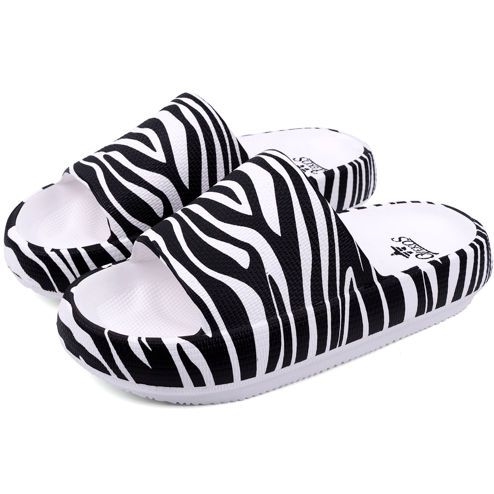 Women's Soft Sole Slides Comfortable Lightweight Open Toe Slip On Shoes
