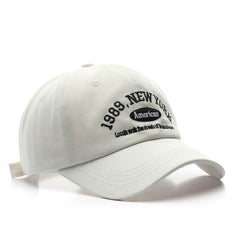 1989 Embroidery Casual Baseball Cap Solid Sunscreen Dad Hat Unisex Vintage Sun