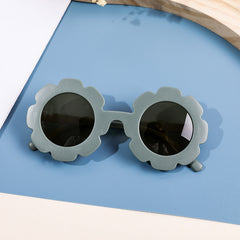 Y2K Flower Frame Sunglasses UV Protection