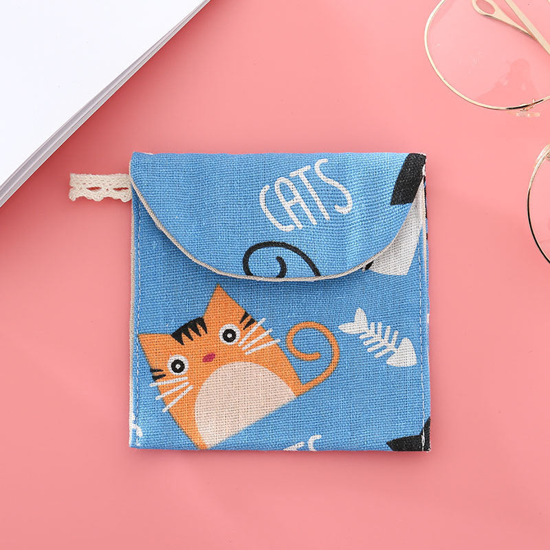 Cartoon Mini Storage Bag Small Capacity Women Bag