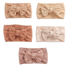 Bow Nylon Headband for Baby Girls