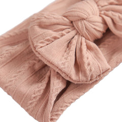 Bow Nylon Headband for Baby Girls
