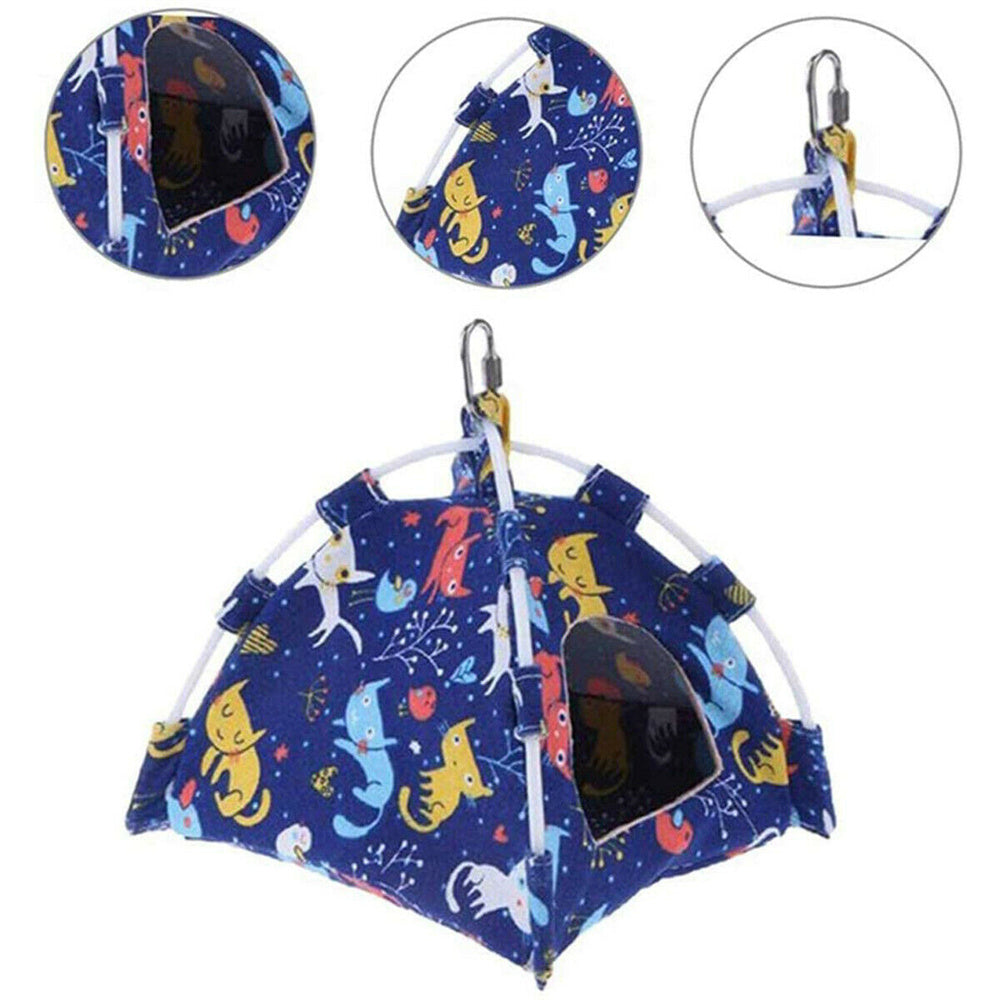 Cozy Parrot Hammock & Bird Nest Cage Tent Hanging Bed
