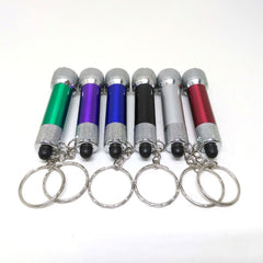 Aluminum Mini Keychain Light Portable Flashlight Outdoor Travel Gift