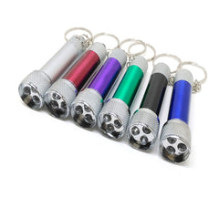 Aluminum Mini Keychain Light Portable Flashlight Outdoor Travel Gift